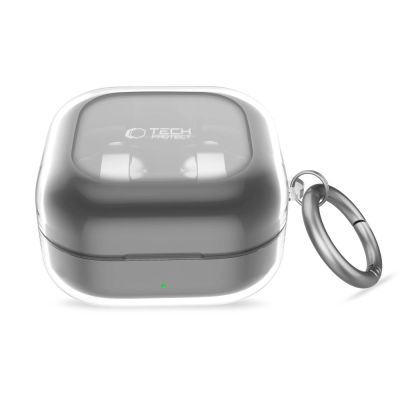 3. Tech-Protect FlexAir Hülle für Samsung Galaxy Buds 4 / Buds 4 Pro – Transparent