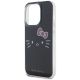 6. Hello Kitty IML Kitty Face Hülle für iPhone 15 Pro Max – Schwarz