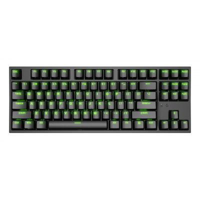 4. GENESIS THOR 404 TKL US GAMING TASTATUR RGB HINTERGRUNDBELEUCHTUNG MECHANISCH SCHWARZ KAILH BOX BRAUN