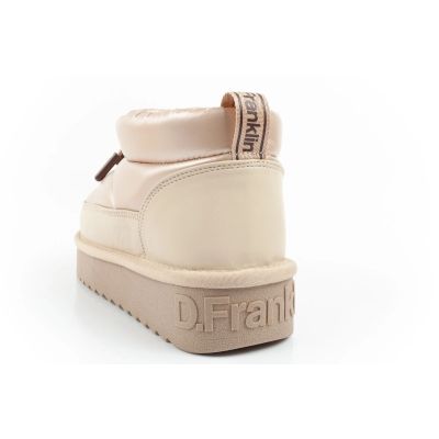 5. D.Franklin Damen-Schneestiefel, modische, gefütterte Winterstiefel