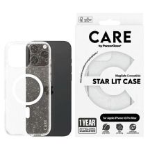 CARE by PanzerGlass Flagship Star Lit Case iPhone 16 Pro Max 6,9" weiß/weiß MagSafe 1344