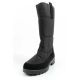3. Progress Winterstiefel Schneestiefel Damen Warm Modische Zipper Stiefel