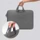 6. Wozinsky WNT-15G 15,6"-Laptoptasche mit ausziehbarem Neoprengriff – Grau