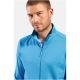 Blaue Herren-Fleecejacke Odlo GRID FLEECE Midlayer Full-Zip