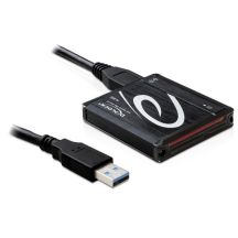 DeLOCK USB 3.0 Kartenleser All-in-One Kartenleser USB 3.2 Gen 1 (3.1 Gen 1) Schwarz