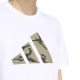4. Adidas Camo Drei-Streifen-Logo-Grafik-T-Shirt KT1687