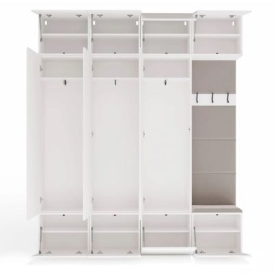 2. GARDEROBE HAGA IV 3SZ1W WEISS