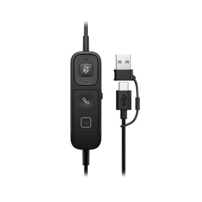 194. HP Poly Mission 815 Mono-USB-Kabel-Headset