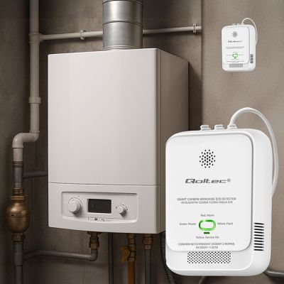 2. QOLTEC Kohlenmonoxidsensor | CO-Melder | 85 dB LED-Alarm