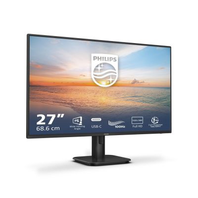 12. Philips 1000er Serie 27E1N1300A/00 Computermonitor 68,6 cm (27 Zoll) 1920 x 1080 Pixel Full HD LCD Schwarz