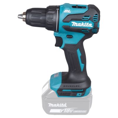 2. Makita DDF490Z Akku-Bohrmaschine, 1900 U/min, Zentralverriegelung, 1,7 kg, Blau, Schwarz