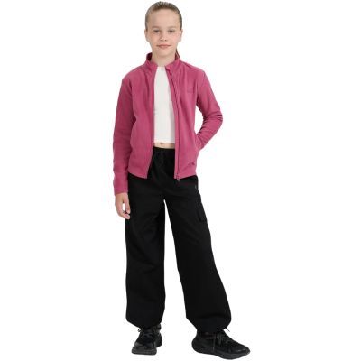 8. Fleece für Mädchen 4F F346 dunkelviolett 4FJWAW25TFLEF346 50S