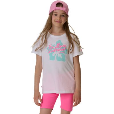 Mädchen-T-Shirt 4F F2938 weiß 4FJWSS26TTSHF2938 10S