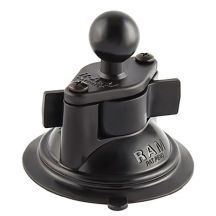 RAM Mount Twist-Lock™ Saugnapf für Windschutzscheibe/Armaturenbrett mit Kopf der Größe B RAM-B-224-1U