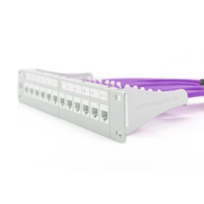 6. Digitus Cat.6 Installationskabel, F/UTP, B2ca, AWG 23/1, LSOH, 500 m, Lila, auf Rolle