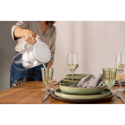8. Brita Glass+1 Maxtra Pro PP Filterkanne (Grau)