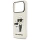 6. Karl Lagerfeld IML NFT Glitter Karl&Choupette Hülle für iPhone 18 Pro Max / 17 Pro Max - Transparent