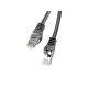 LANBERG Patchkabel FTP Kat. 6 5 m Fluke-geprüft Schwarz PCF6-10CC-0500-BK