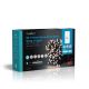 10. Nedis WIFILX02W100 Dekorative Lichterkette mit 100 LEDs, 3,21 WG