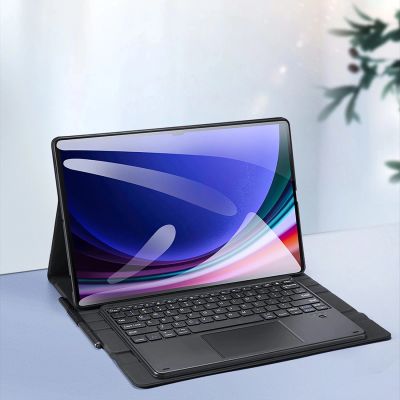 3. Dux Ducis Bluetooth-Tastaturhülle (TK-Serie) für Samsung Tab S9 Ultra – Schwarz