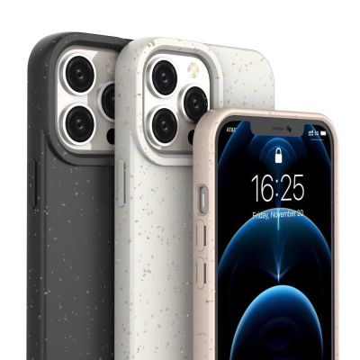 2. Eco Case Hülle für iPhone 14 Plus abbaubare Silikonhülle schwarz