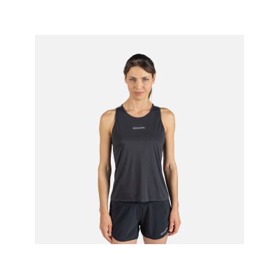 Damen-Laufshirt ROSSIGNOL W Sapa Tank, schwarz