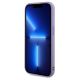 5. Guess Pailletten-Schriftzug-Metallgehäuse für iPhone 14 Pro Max – Lila