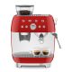 8. Smeg EGF03RDEU Kaffeemaschine, manuelle Espressomaschine, 2,4 l