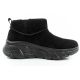4. Skechers Damen Winterstiefel Isolierte Lederstiefeletten