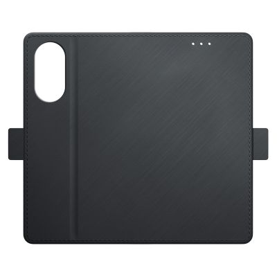 6. 3mk Wallet Case für Oppo A58 4G - Schwarz