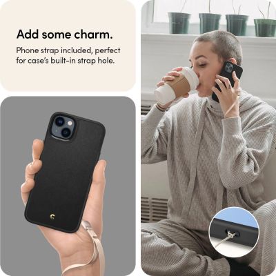 16. Spigen Cyrill Kajuk Mag Hülle mit MagSafe für iPhone 14 Plus – Schwarz
