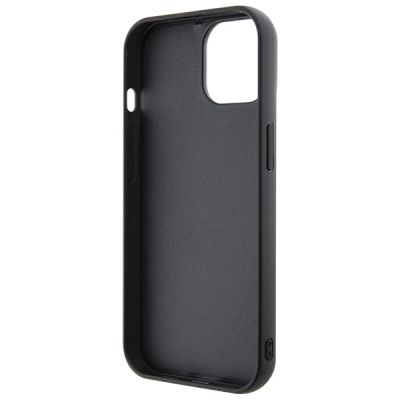7. Karl Lagerfeld 3D Rubber Multi Logo Hülle für iPhone 15 – Schwarz