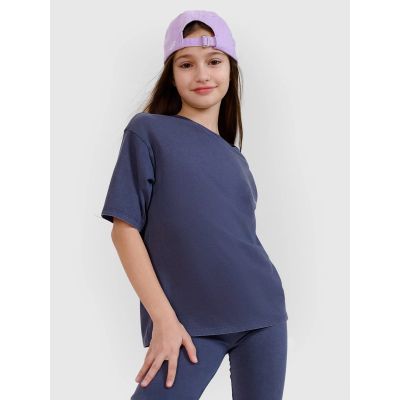 3. Oversize-T-Shirt mit Aufdruck für Mädchen 4F 4FJWSS25TTSHF1853-22S