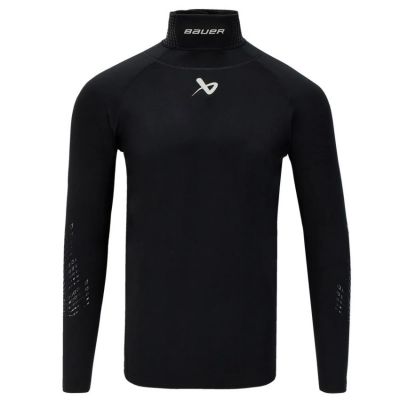 3. Bauer Neckprotect 2 Sr Langarm-Ribano-Shirt