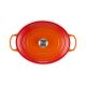 4. Le Creuset Signature Bräter Oval 33 cm Rot