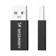 4. Wozinsky WAAC-01 USB-A - USB-C OTG Adapter - Schwarz