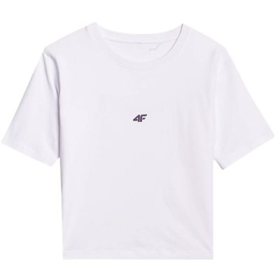 2. Damen T-Shirt 4F F2971 weiß 4FWAW25TTSHF2971 10S