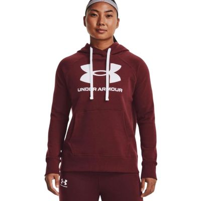 11. Under Armour Rival Fleece Logo Hoodie W 1356318 690