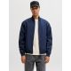 Jack&Jones Herren-Bomberjacke JJECHARGE STAND COLLAR BOMBER NOOS 12288895 NAVY BLAZER