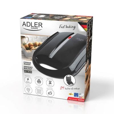 9. ADLER AD 3039 Erdnussröster schwarz