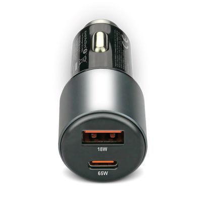 2. EVERACTIVE Autoladegerät 1 x USB QC3.0, 1 x USB-C PD 83W SCHWARZ CC-60Q