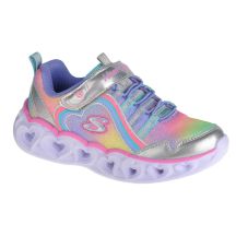 Skechers Heart Lights-Rainbow Lux 302308L-SMLT Grau 27
