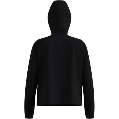 Damen-Kapuzenjacke Odlo Cubic Mid Layer Hoody – Black, Größe: S