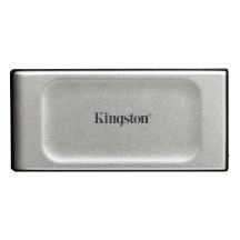 Externe SSD-Festplatte Kingston XS2000 (1 TB; USB 3.2; Silber; SXS2000/1000G)