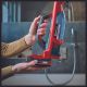 4. Einhell BRILLIANTO Elektrisches Fensterreinigungssystem 0,3 l Schwarz, Rot