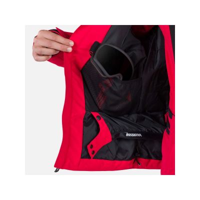 13. Rossignol Strawpile Jkt Jacke Rot