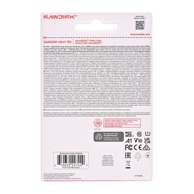 4. Sandisk Ultra Go microSD UHS-I 32GB MicroSD 120MB/s(R)