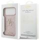 8. Guess Fixed Glitter Big 4G Hülle für iPhone 18 Pro Max / 17 Pro Max – Pink