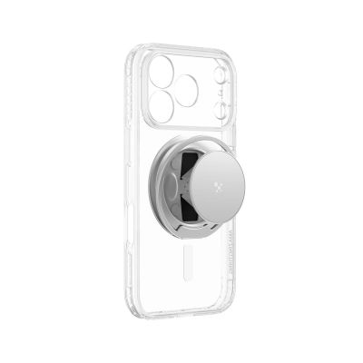 5. AmazingThing Titan Pro Pop Lens Case für iPhone 18 Pro mit Kameraabdeckung, Halterung und Ständer, MagSafe-kompatibel – Transparent