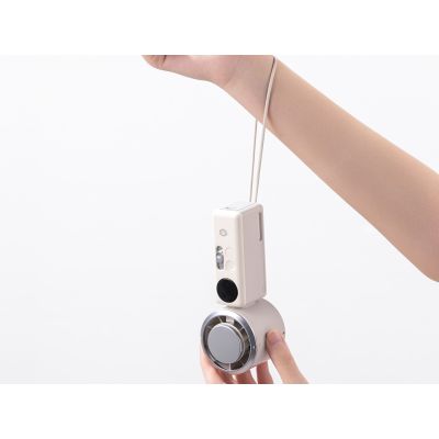 5. Conceptronic AERIVA03C Persönlicher Handventilator/Gebläse Cremefarbener Handventilator